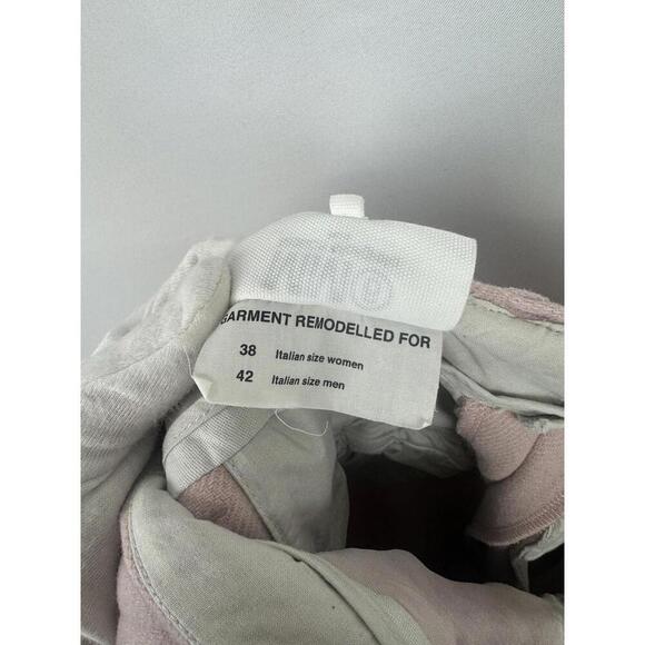 MM6 Maison Margiela Flared Suit Trousers Wool Pink Size 38 IT  26x29 - Picture 6 of 6